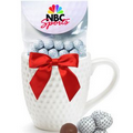 Golf Mug with Chocolates